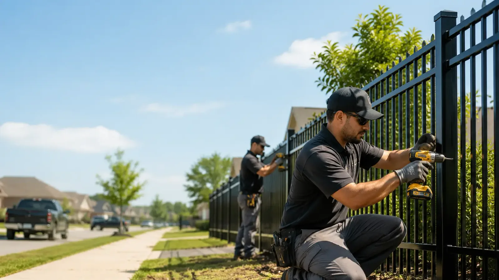 Metal Fence Installation in Afton, VA